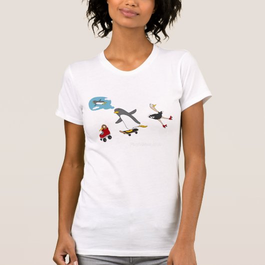 Vlieg club 3 t-shirt (Voorkant)