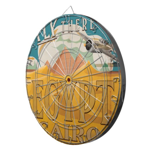 Vlieg Daarheen - Egypte Dartbord (Voorkant Rechts)