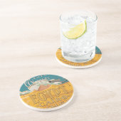 Vlieg Daarheen - Egypte Zandsteen Onderzetter (Zijkant)