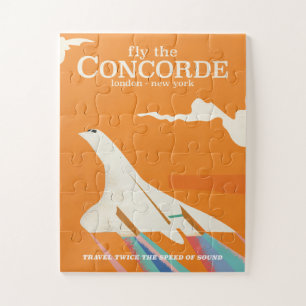 Vlieg de Concorde Legpuzzel