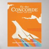 Vlieg de Concorde Poster (Voorkant)