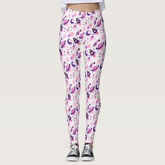 Vlieg de ruimte in! leggings (Voorkant)