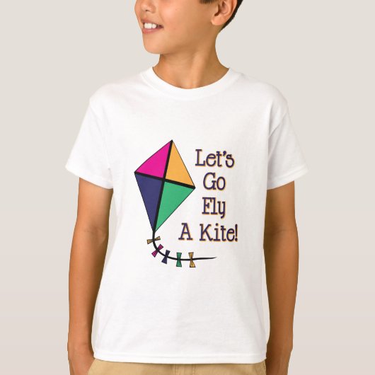 Vlieg een Kite T-shirt (Voorkant)