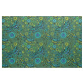 Vlieg een libel op smaragdgroen stof (Yard (91,4 cm))