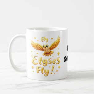 Vlieg Elgses Vlieg Inspirerende Adelaar Kunst  Koffiemok