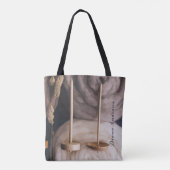 Vlieg- en valspieren tote bag (Achterkant)