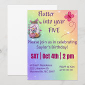 vlieg het vijfde jaar in kaart (Voorkant / Achterkant)