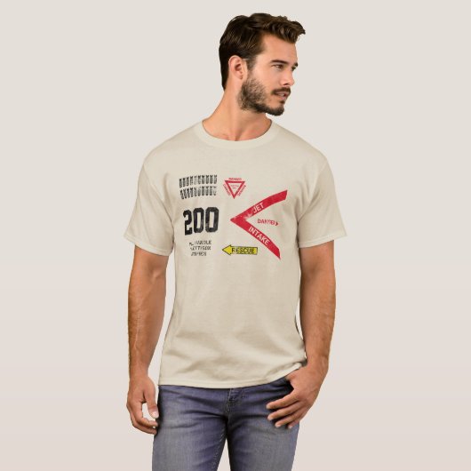 Vlieg hoog in stijl met dit Fighter Jet T-Shirt (Voorkant volledig)