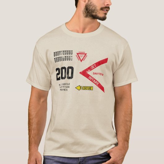 Vlieg hoog in stijl met dit Fighter Jet T-Shirt (Voorkant)