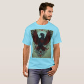 "Vlieg hoog in stijl: " T-shirt (Voorkant volledig)