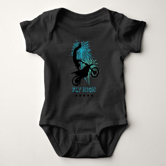 Vlieg hoog Motocross Romper (Voorkant)