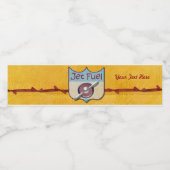 Vlieg Hoog Vliegtuig Partij Waterfles Label Waterfles Etiket (Enkel label)