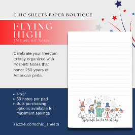 Vlieg hoog voor 4 juli 3M Post-it® notities Notes