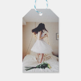 Vlieg in de lucht Fairy Tale Foto Gift Labels Cadeaulabel