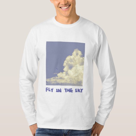 Vlieg in de lucht t-shirt (Voorkant)