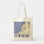 Vlieg in de lucht tote bag (Achterkant)