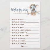 Vlieg in Schattige gelukzaligheid: Olifant Waterve Flyer (Voorkant)