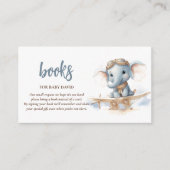 Vlieg in Schattige gelukzaligheid: Olifant Waterve Informatiekaartje (Voorkant)