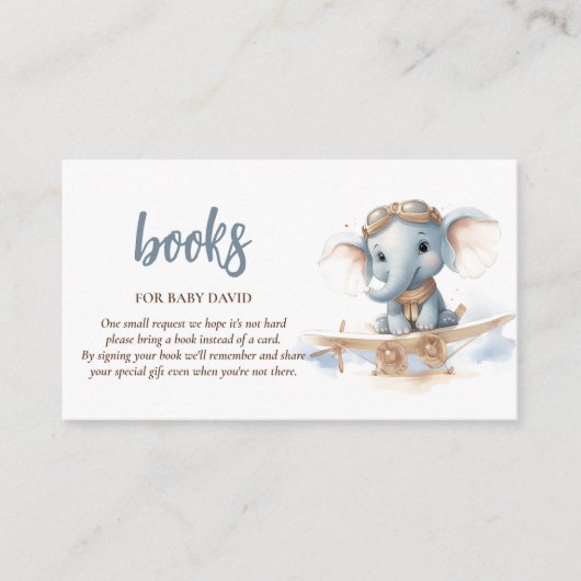 Vlieg in Schattige gelukzaligheid: Olifant Waterve Informatiekaartje (Voorkant)