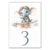 Vlieg in Schattige gelukzaligheid: Olifant Waterve Kaart (Achterkant)