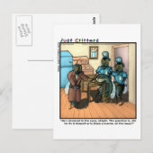 Vlieg in soep briefkaart (Voorkant / Achterkant)