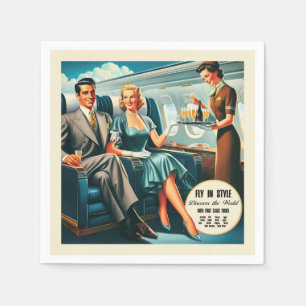 Vlieg in stijl servet