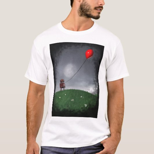 Vlieg je kleine rode baloon T-shirt (Voorkant)