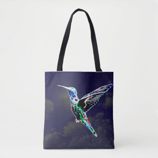 Vlieg Kleurrijk Tote Bag (Voorkant)