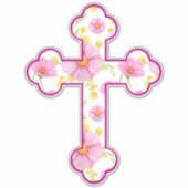 Vlieg  kruisStickers. Sticker (Voorkant)