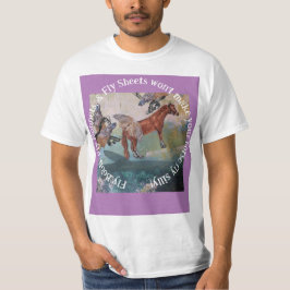 VLIEG LAARZEN, VLIEG BONNETTEN LATEN JE PAARD NIET T-SHIRT