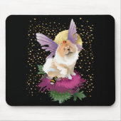 VLIEG ME NAAR DE MOON Chow mousepad Muismat (Voorkant)