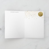 VLIEG ME NAAR DE MOON - KNOP VAN DE KNOOP FEESTDAGEN KAART (Binnen)