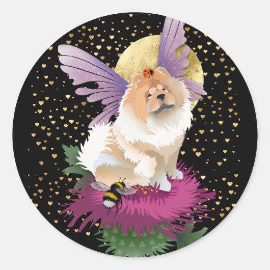 VLIEG ME NAAR DE MUNT - kies grootte - Ronde Stick Ronde Sticker (Voorkant)