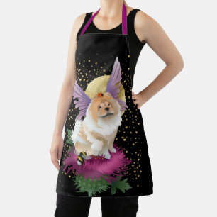 VLIEG ME NAAR HET MUNTKNOP All-Over Print Apron Schort