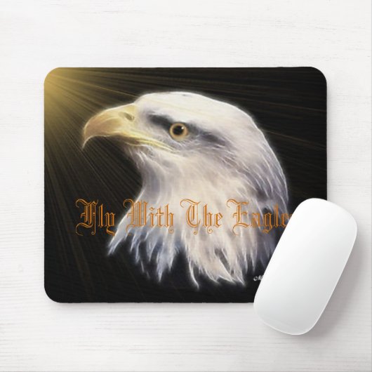 Vlieg met de adelaars muismat (Met muis)