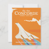 Vlieg met de Concorde (Achterkant)