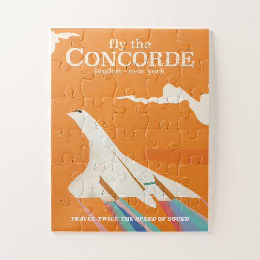 Vlieg met de Concorde Legpuzzel (Verticaal)