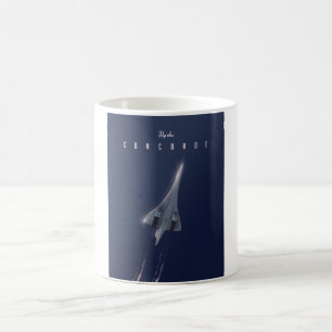Vlieg met de Concorde Reisposter Koffiemok
