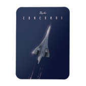Vlieg met de Concorde Reisposter Magneet (Verticaal)