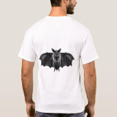 Vlieg met het Night Black Bat T-shirt (Achterkant)