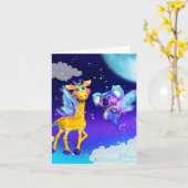 Vlieg met me mee Nota Kaart (Gele Bloem)