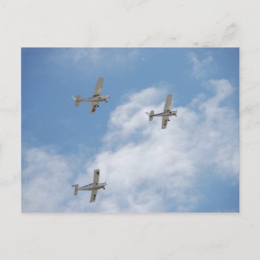 Vlieg met mij briefkaart (Voorkant)