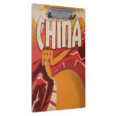 Vlieg naar China vintage reisposter Klembord (Rechts)