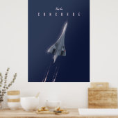 Vlieg naar de Concorde Travel poster (Keuken)