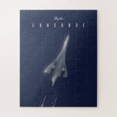 Vlieg naar de Concorde Travel poster Legpuzzel (Verticaal)