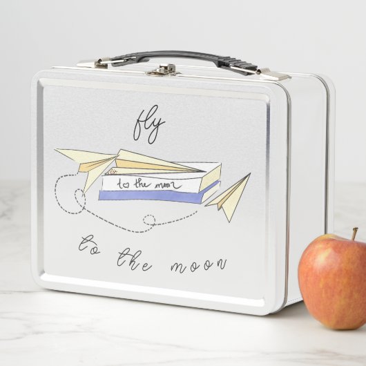 Vlieg naar de Maan Metal Lunchbox (In situ)