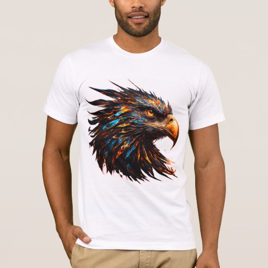 Vlieg naar de overwinning - Crystal Eagle Emblem T T-shirt (Voorkant)