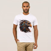 Vlieg naar de overwinning - Crystal Eagle Emblem T T-shirt (Voorkant volledig)