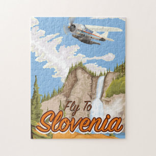 Vlieg naar Slovenië Legpuzzel