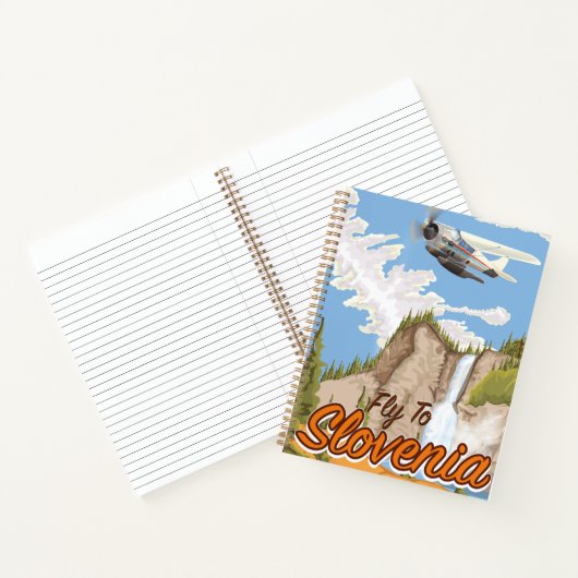 Vlieg naar Slovenië Notitieboek (Binnen)